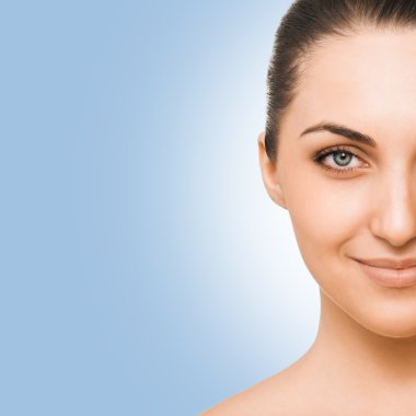 taze kadın portresi