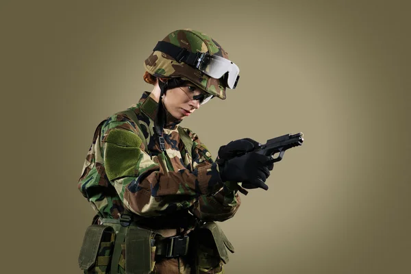 НАТО солдата . — стокове фото