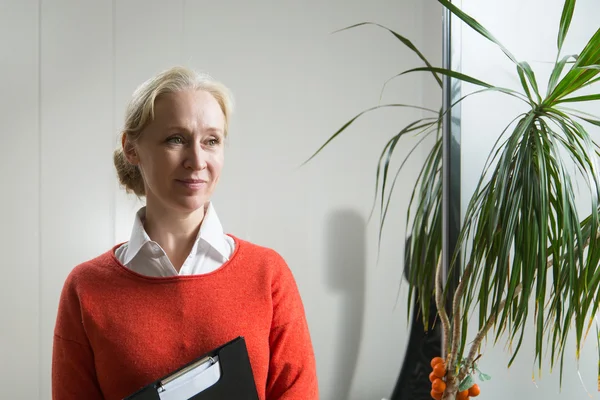 Mujer de negocios bonita — Foto de Stock