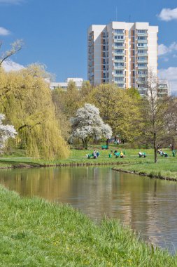 Blonia Elekcyjne, Varşova görünümünü