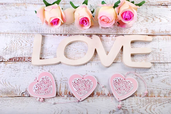 Romantic love background — Stock Photo, Image