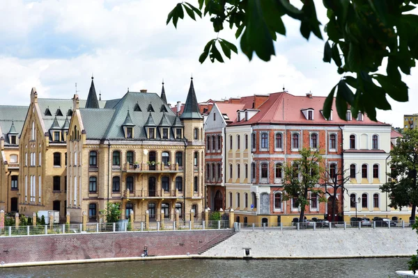 Beaux bâtiments historiques à Wroclaw — Photo