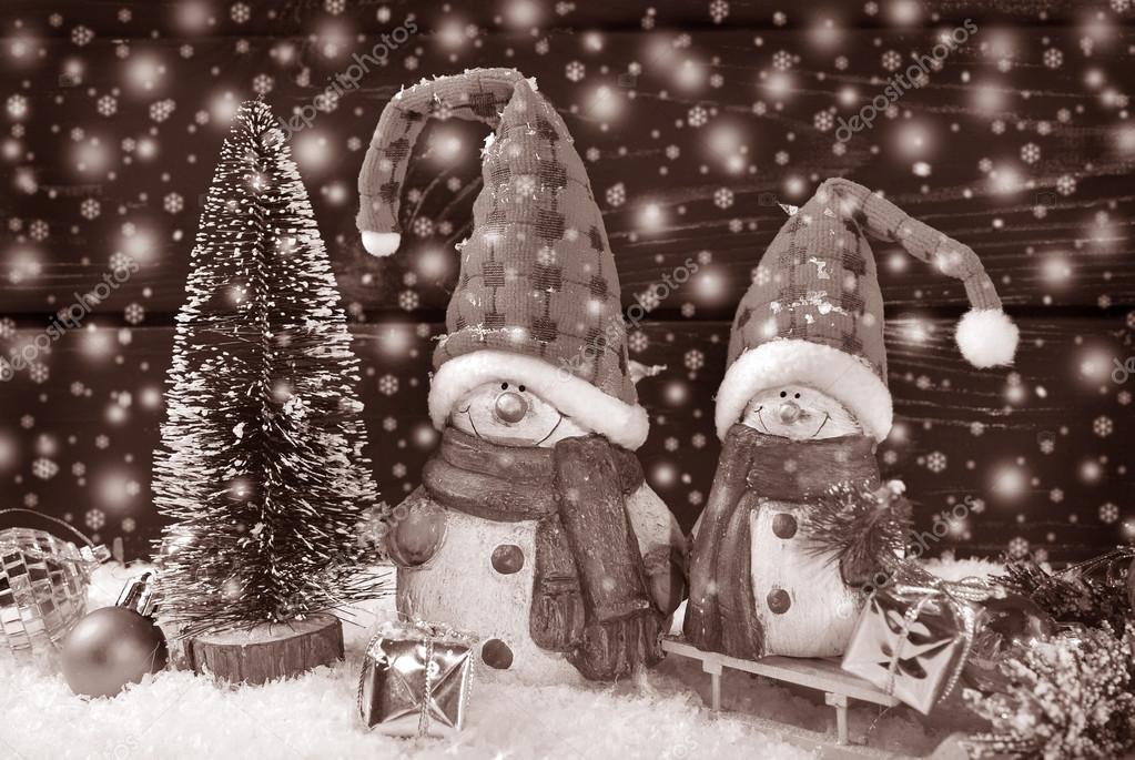 Christmas Decoration With Two Funny Santa Claus Figurines On Blue Wooden Background Vintage Style Photo By Teresaterra Christmas Decoration With Two Funny Santa Claus Figurines On Blue Wooden Background Vintage Style Photo By Teresaterra