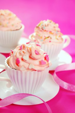 doğum günü partisi için şekil kalıplar cupcakes çay Kupası