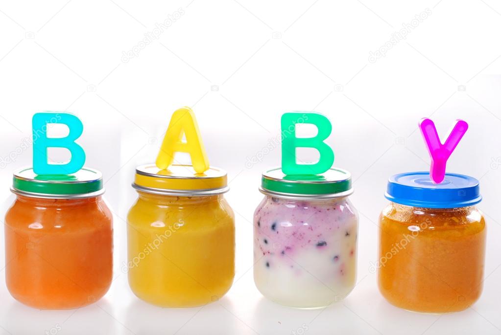 baby food in jars
