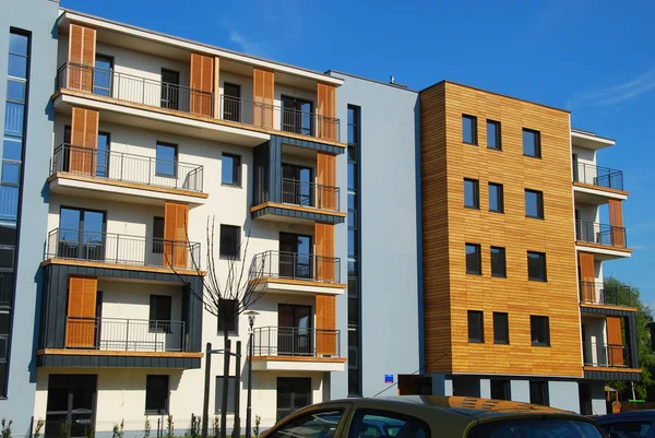 Complex of modern apartments — Stock Photo, Image