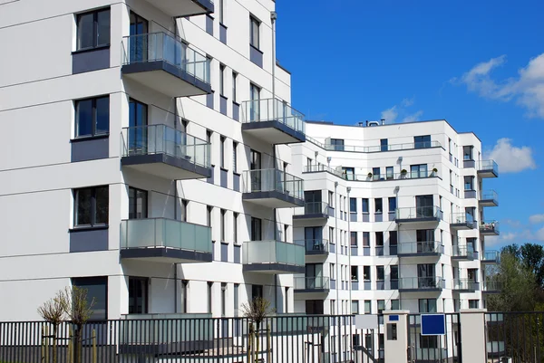 Complex of modern apartments — Stock Photo, Image