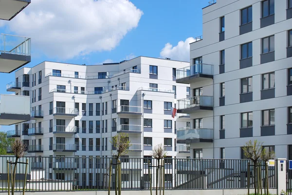 Complex of modern apartments — Stock Photo, Image