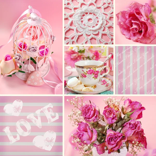 Romantic collage — Stock Photo, Image