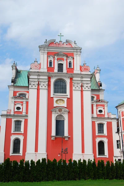 Fara Poznanska iglesia barroca en Poznan — Foto de Stock