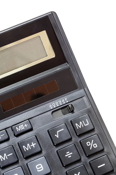 Calculatorcalculator op een witte achtergrond — Stockfoto