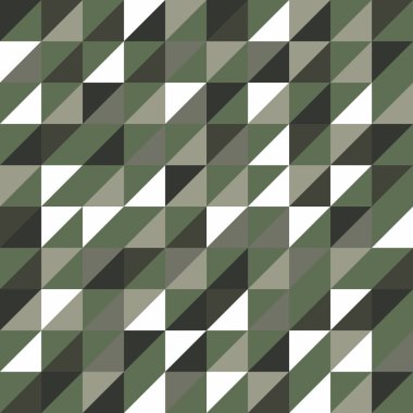 geometrik retro desen