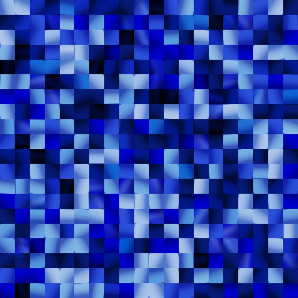 Mozaic albastru pătrat — Vector de stoc