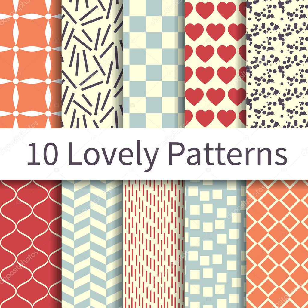 lovely seamless patterns