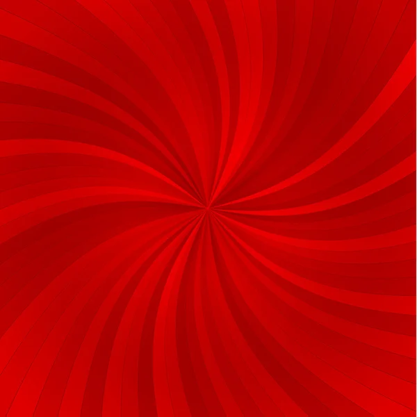 Fond rouge avec rayons de soleil — Image vectorielle