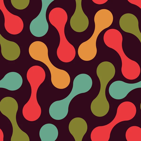 Seamless retro geometric pattern — Wektor stockowy