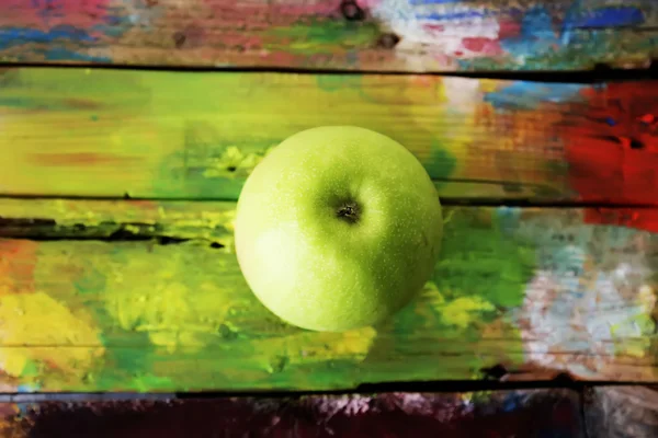 Grüner Apfel Foto — Stockfoto