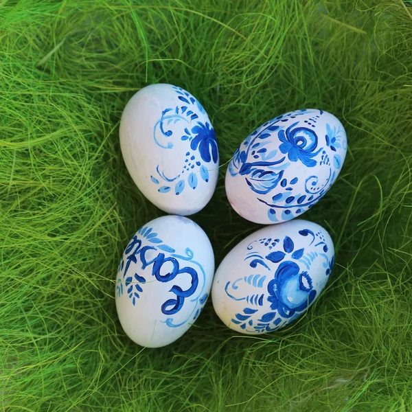 Пасхальные яйца фото — стоковое фото