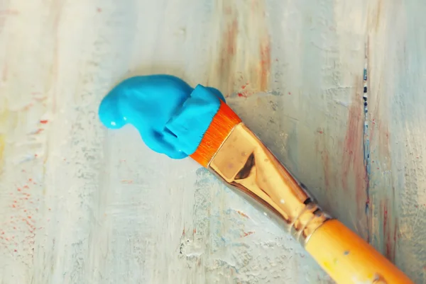 Malování a brushe — Stock fotografie