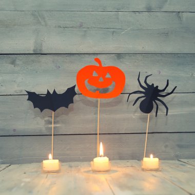 Cadılar Bayramı tebrik kartı