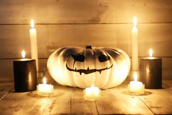 Foto de calabaza de Halloween —  Fotos de Stock