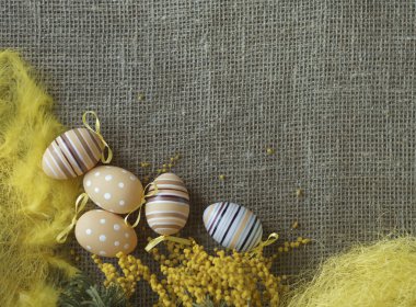 Paskalya tebrik kartı