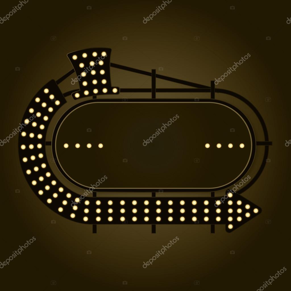 An editable Logo styled after the vintage Prohibition era boardwalk signs of the 1920s.