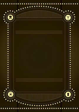 İçki yasağı döneminde arka plan ve gövde tasarımı