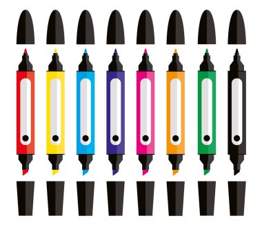 Art Studio Araçları ucu kalem hissettim