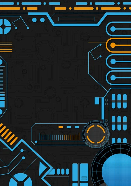 Sci-Fi arka plan tasarım