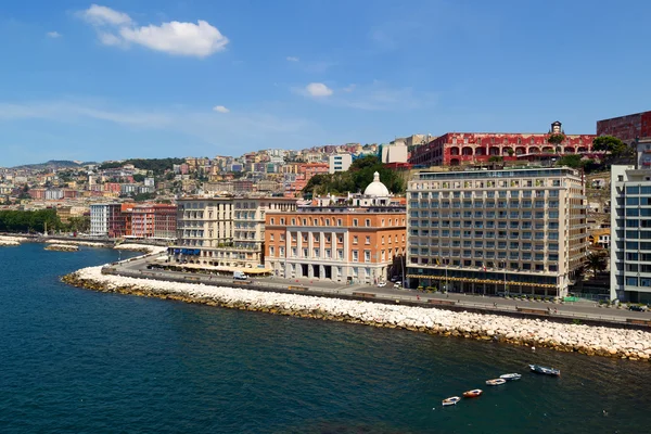 Architectuur van Napels, Italië. Stockafbeelding