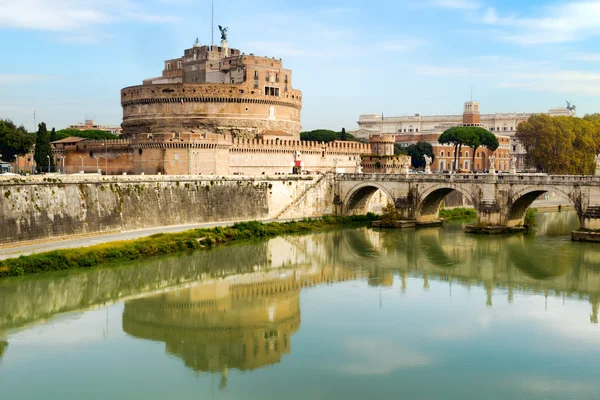 Castle of the Holy Angel in Rome — Stock Photo, Image