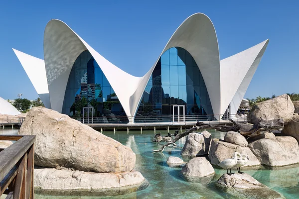 Valencia L'Oceanographic 中心. — 图库照片