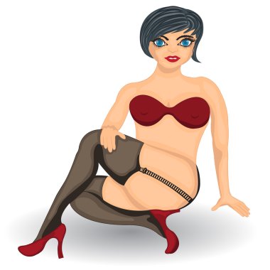 Çizgi film seksi kız