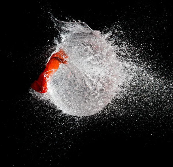 Water balloon burst — Stock Photo, Image