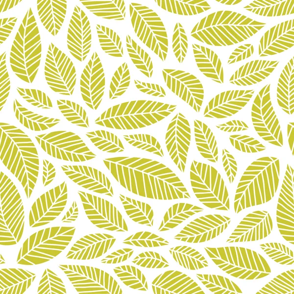 Seamless leaves pattern — Stock Vector