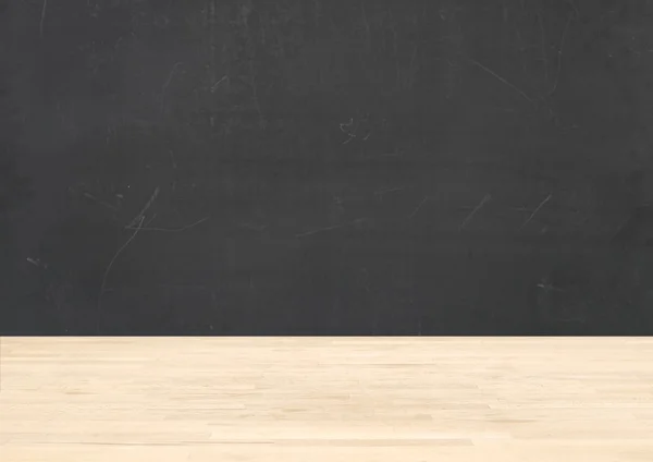 Wooden Desktop Counter — Stock Photo, Image