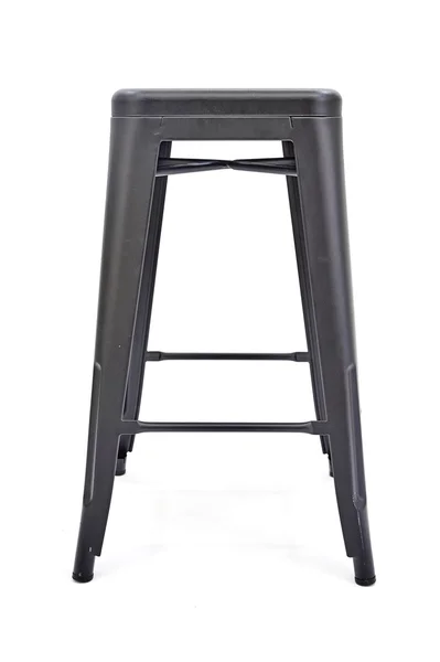 Black Metal Stool — Stock Photo, Image