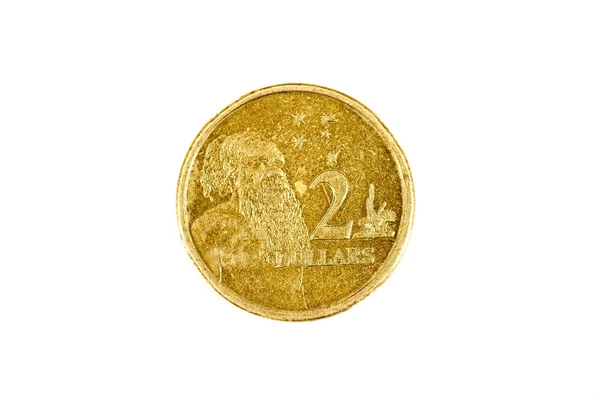澳大利亚硬币货币 — 图库照片