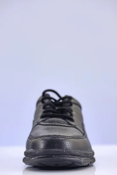 黑色休闲鞋 — 图库照片