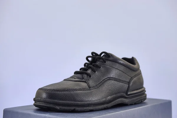 Black Walking Shoes — Stock Photo, Image