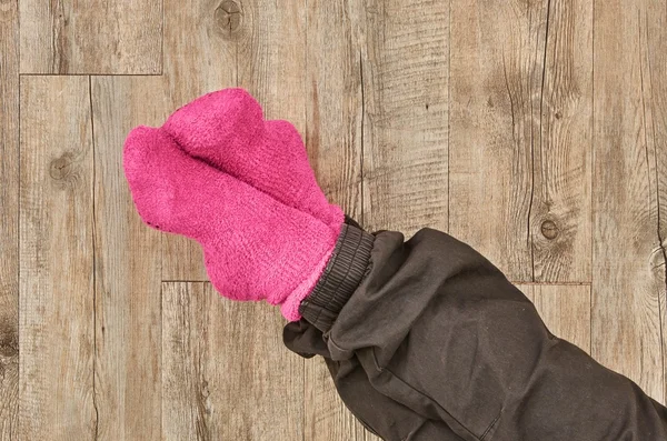 Sitting On The Floor — Stock Photo, Image