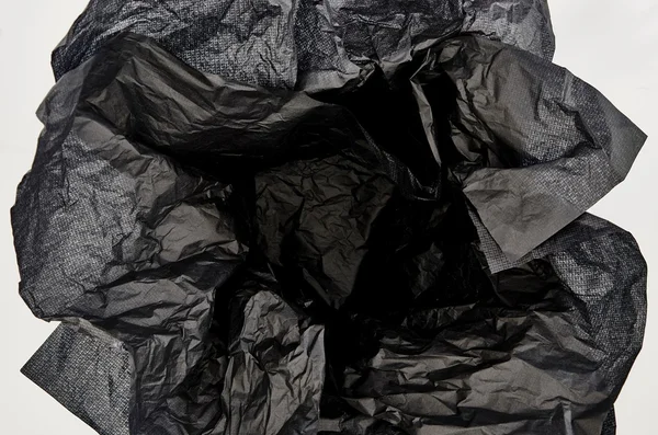 Black Wrapping Paper — Stock Photo, Image