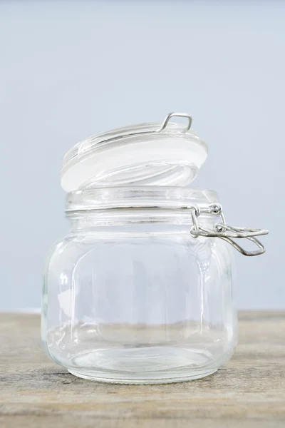 Empty Glass Jar — Stock Photo, Image