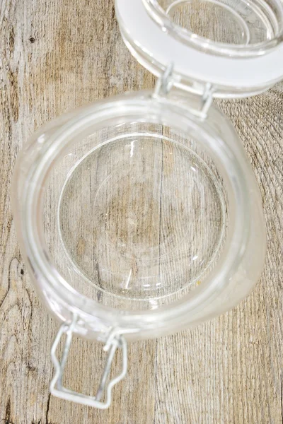 Empty Glass Jar — Stock Photo, Image