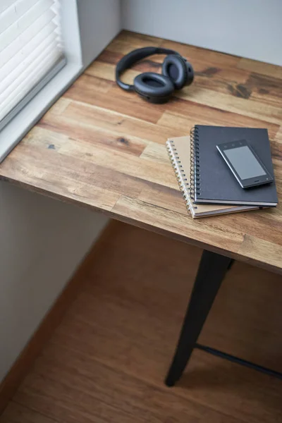 Une Photo Une Installation Bureau Maison — Photo