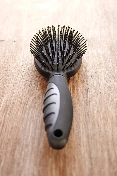 Studio Photo Hair Brush — Stock Photo, Image
