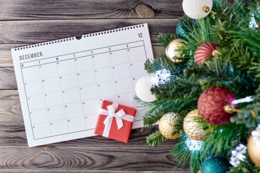 Noel arkaplanının stüdyo fotoğrafı.