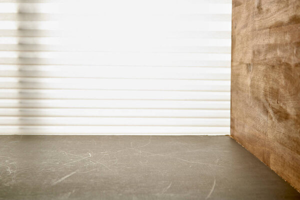 A studio photo of a workplace office desk