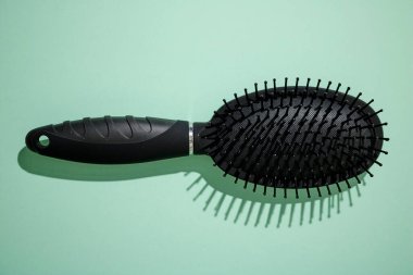 Saç fırçasının stüdyo fotoğrafı.